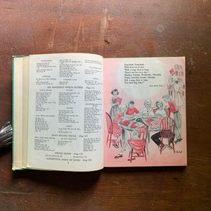 Singing Every Day 1957 Vintage Music Book - Content View