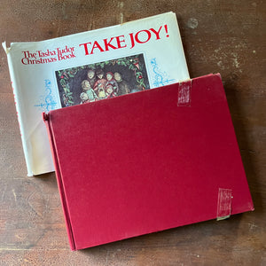 The Tasha Tudor Christmas Book Take Joy! - view of the front cover