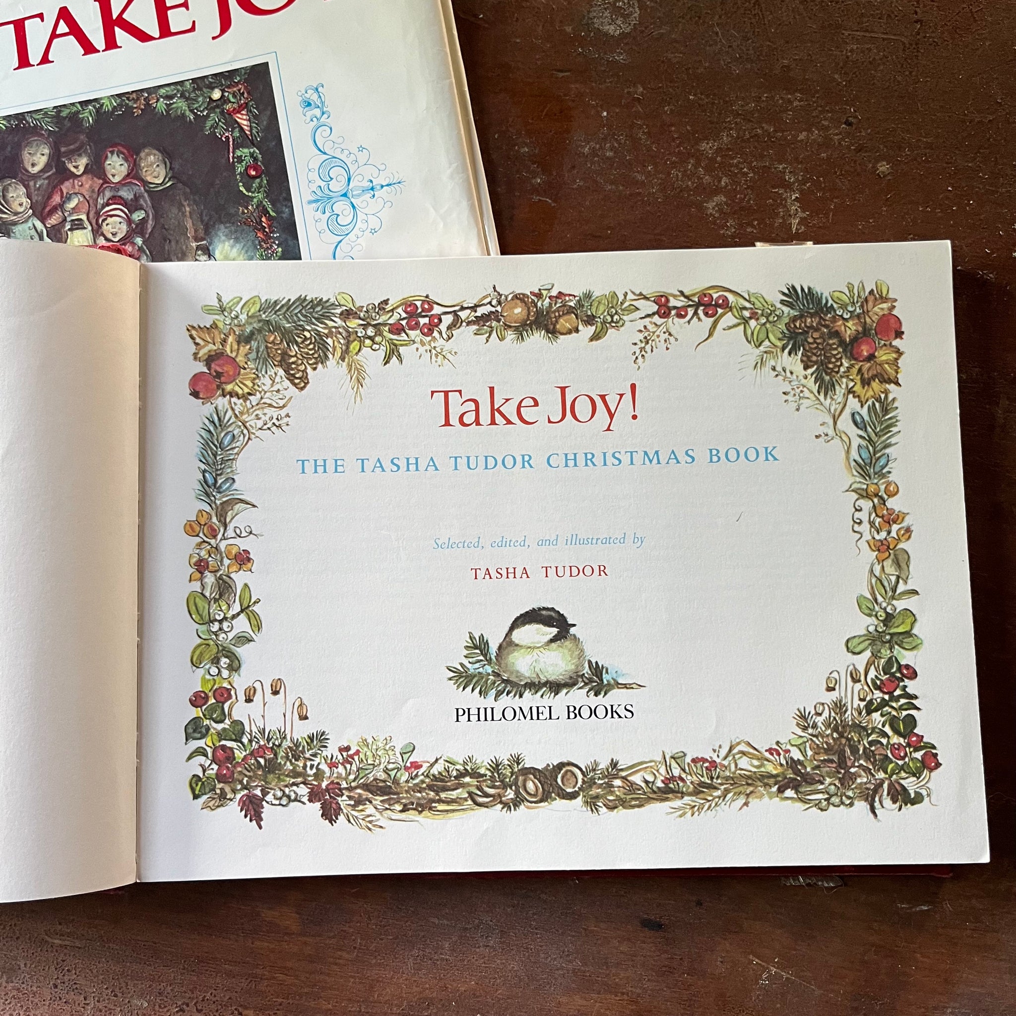 The Tasha Tudor Christmas Book: Take Joy! - Log Cabin Vintage