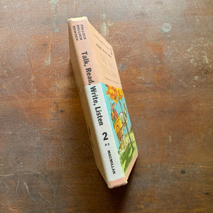 Talk, Read, Write, Listen Vintage School Book - 1960 Edition - spine