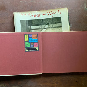 The Art of Andrew Wyeth 1973 with Dust Jacket - book plate