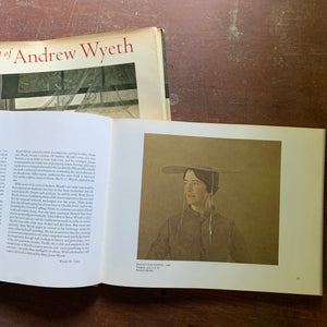 The Art of Andrew Wyeth 1973 with Dust Jacket - drawing