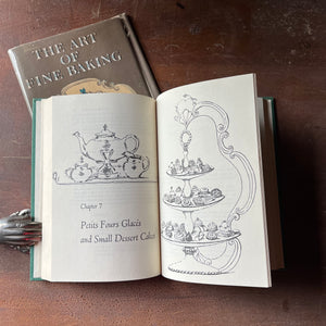 The Art of Fine Baking by Paula Peck - view of the full page illustrations