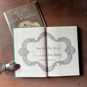 The Art of Fine Baking by Paula Peck - view of the title page