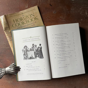 The Horizon Cookbook by William Harlan Hale - 1960 Edition - view of the content and copyright pages