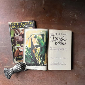 The jungle Books by Rudyard Kipling - Volume 2 - view of the title page