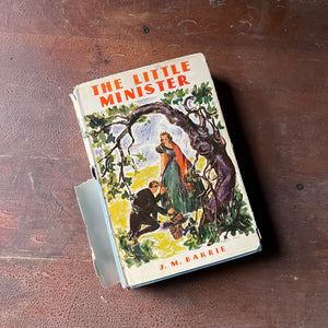 The Little Minister by James M. Barrie - view of the dust jacket's front cover