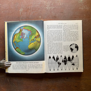 The New World and its Growth vintage social studies textbook-view of the illustrations