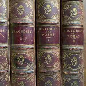 The Riverside Shakespeare in Six Volumes, Octavo by Richard Grant White 1883 - Six Volume Complete Set - William Shakespeare