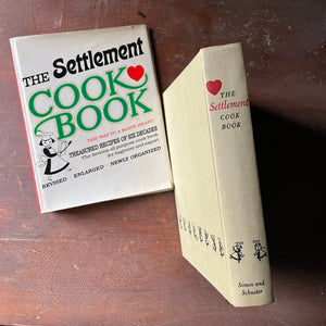 The Settlement Cookbook - The Way to a Man's Heart - 1965 Edition - view of the spine