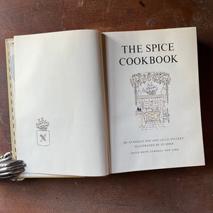 The Spice Cook Book 1964 Edition by Avanelee Day & Lillie Stuckey - title page