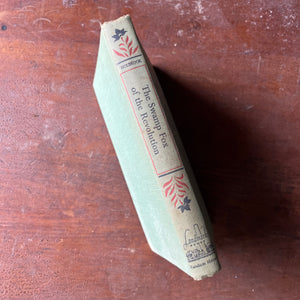 Log Cabin Vintage – vintage children’s book, children’s book, chapter book, living history book, history book, non-fiction, Landmark Series Book – The Swamp Fox of the Revolution by Stewart H. Holbrook - 1959 Edition - view of the spine - note the fading of the spine