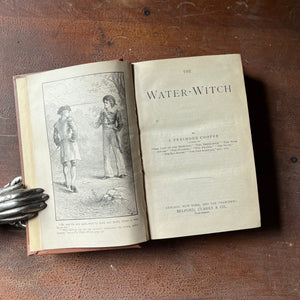 The Water Witch by James Fenimore Cooper - view of the title page