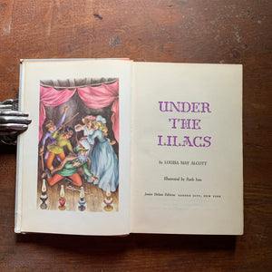 Under the Lilacs - 1955 Junior Deluxe Editions - Title Page