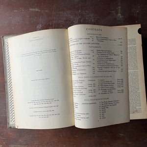 Log Cabin Vintage – vintage non-fiction, vintage dictionary - Webster's New Twentieth Century Dictionary Unabridged by Noah Webster and Jean L. McKechnie 1966 Second Edition - view of the copyright & contents pages