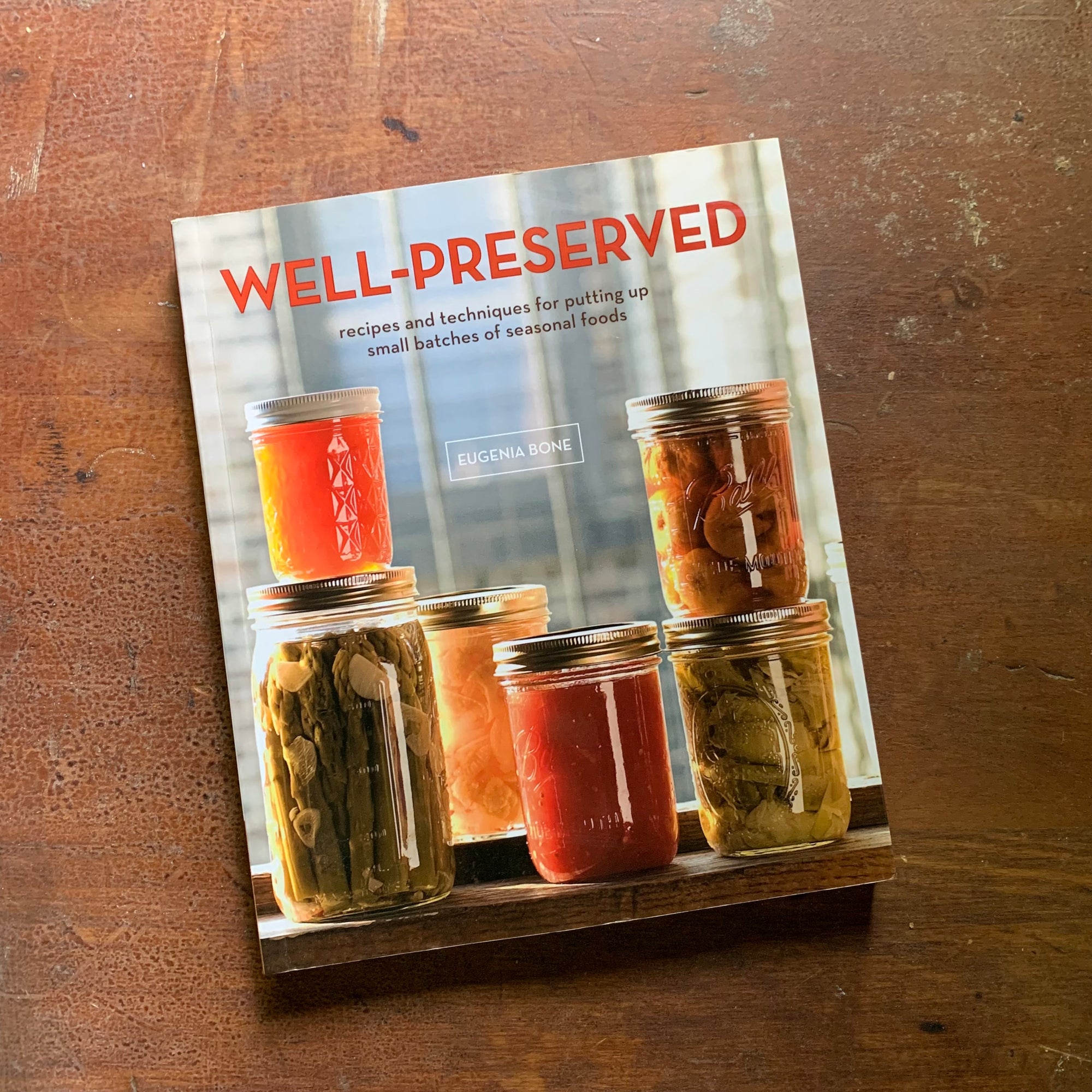 Well Preserved Canning Book by Eugenia Bone - Cover