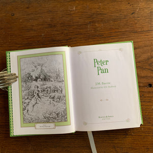 Peter Pan by J. M. Barrie - A 2012 Barnes & Noble Leather-Bound Edition