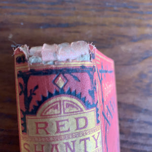 The Red Shanty Boys or Pictures of New England School Life 30 Years Ago written by Park Ludlow-antique novel-view of the condition of the top of the spine