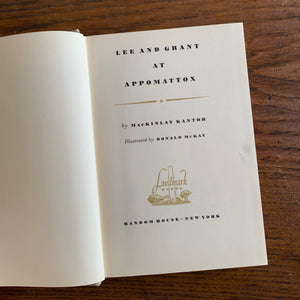 Lee and Grant at Appomattox - Landmark Series Book - Random House Publishers