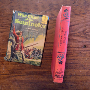 War Chief of the Seminoles by May McNeer - Landmark Series Book with Dust Jacket