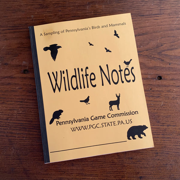 Pennsylvania Game Commission Wildlife Notes - Log Cabin Vintage