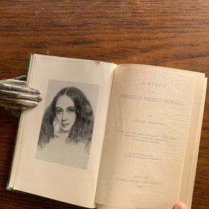 The Study of Elizabeth Barrett Browning by Lilian Whiting