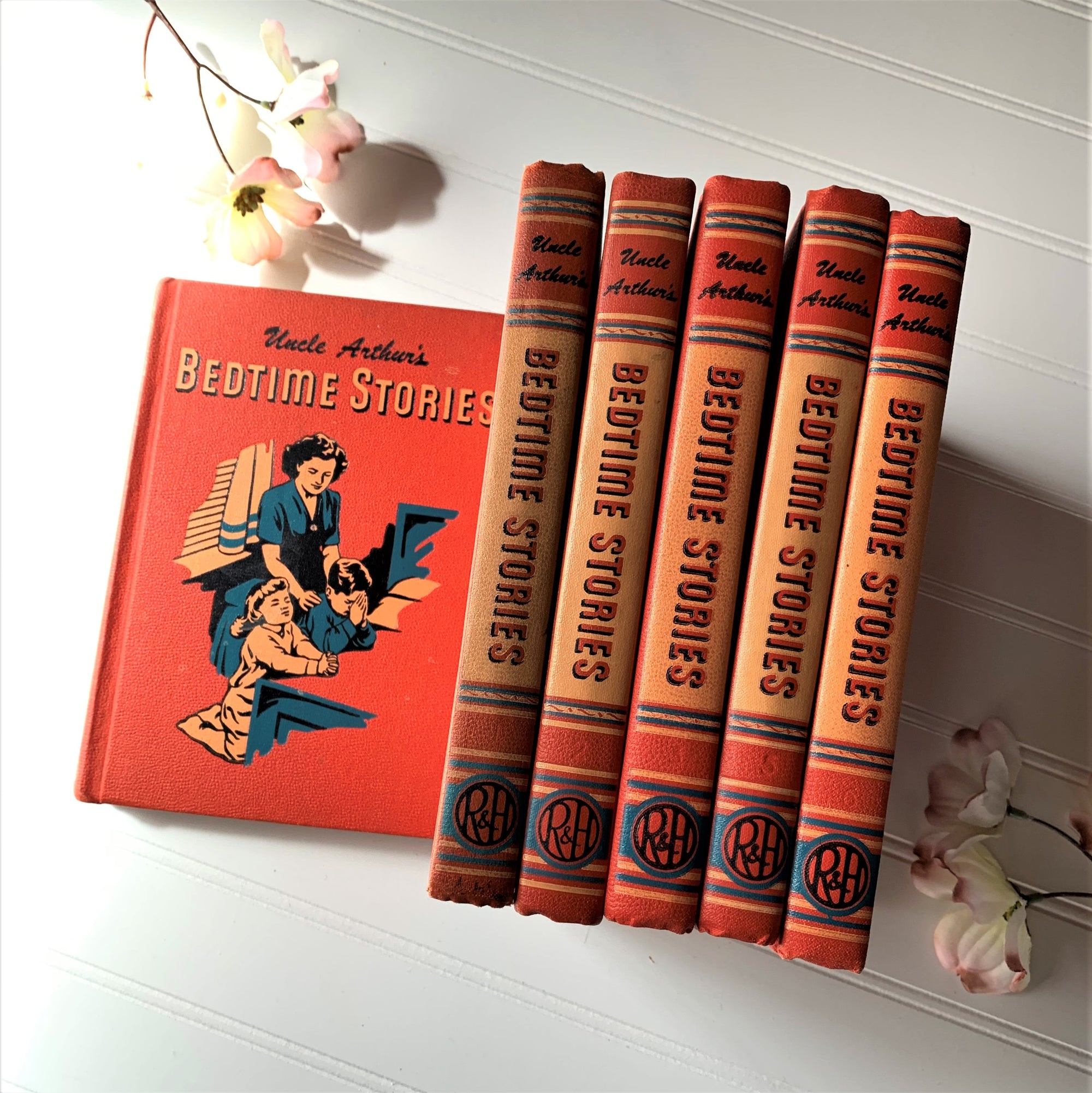 Uncle Arthur's Bedtime Stories Complete Six Volume Book Set