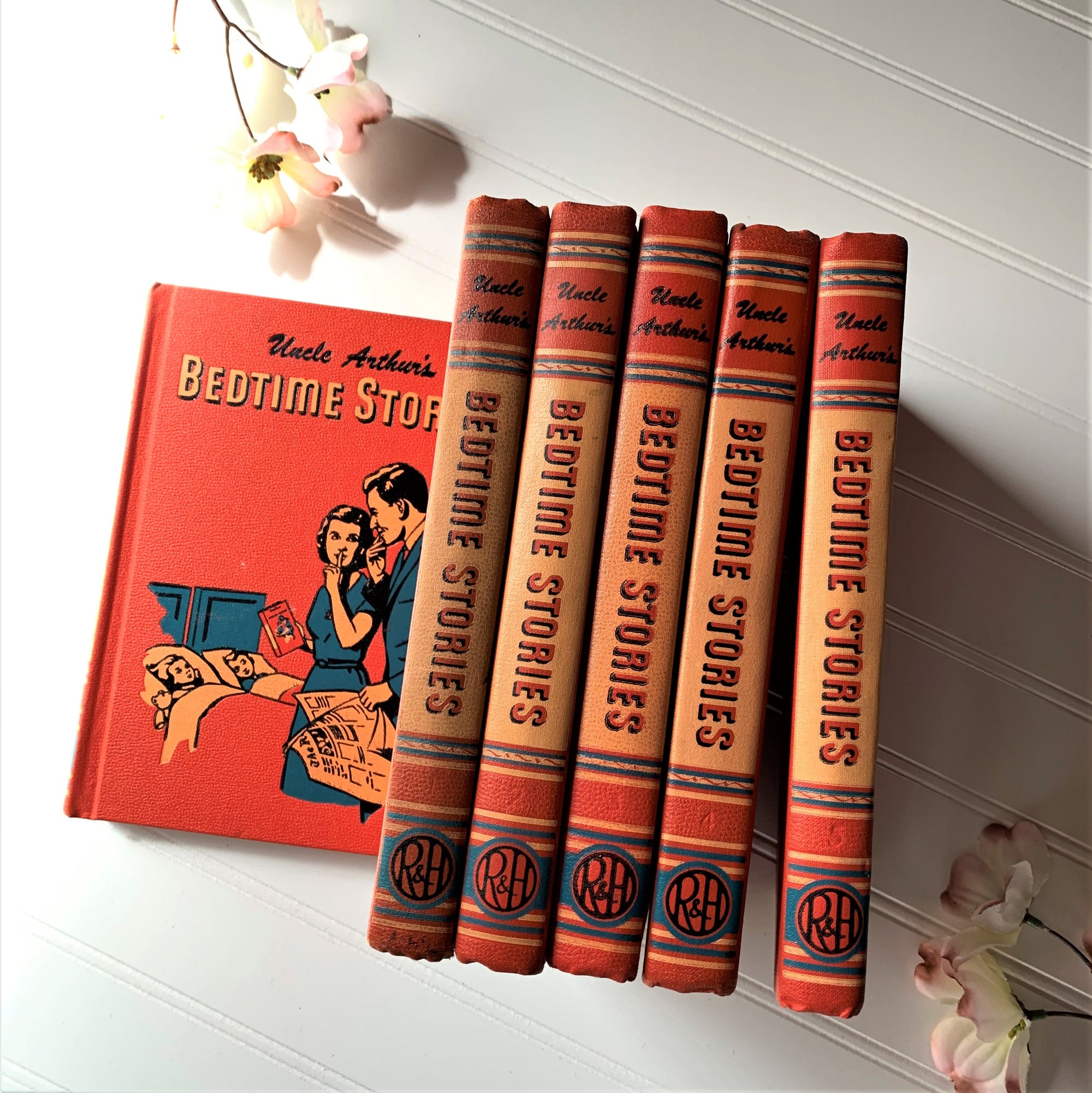 Uncle Arthur's Bedtime Stories Complete Six Volume Book Set